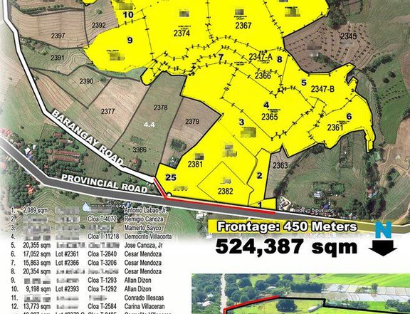 52.44 hectares Farm Lot For Sale