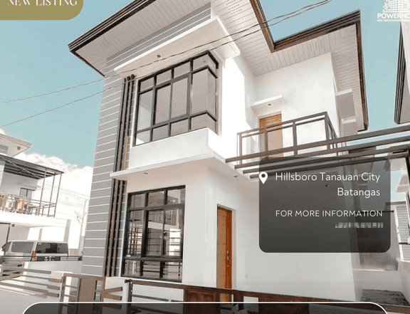 3 BEDROOM SINGLE DETACHED HOUSE AND LOT FOR SALE in TANAUAN BATANGAS