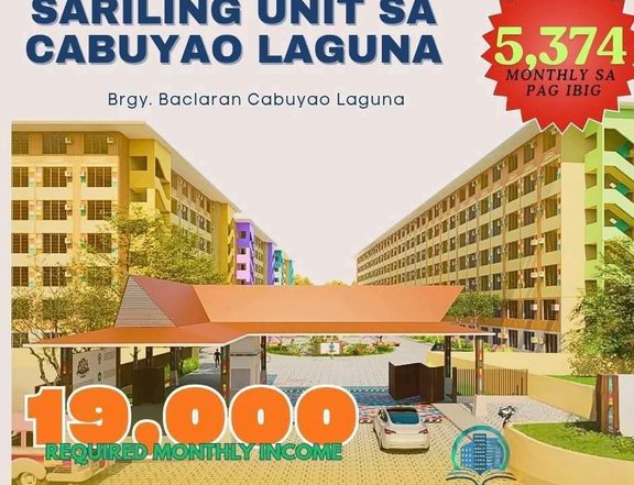 Ready For Occupancy Residential Condo For Sale at Pasinaya Heights in Cabuyao, Laguna