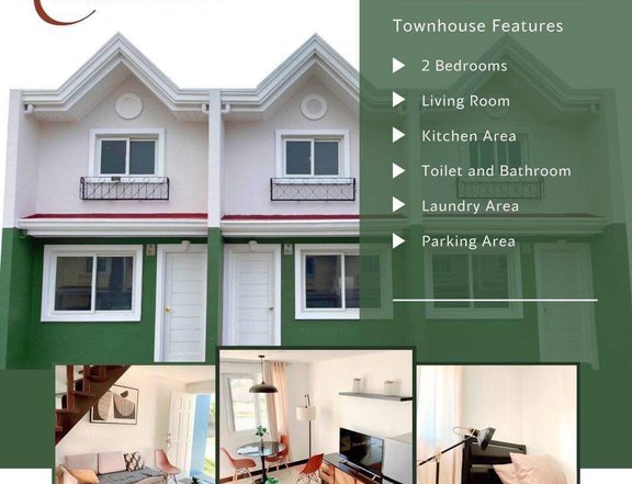 2-bedroom Townhouse For Sale in Mabalacat City, Pampanga Near Clark