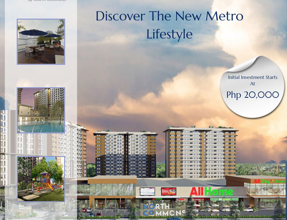 23.76 sqm Studio Condo For Sale in Caloocan, North Commons