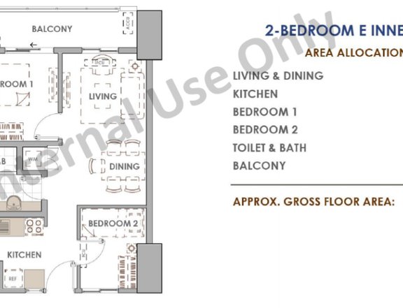 Aston Place - 2-bedroom Condo For Sale in Pasay near La Salle Benilde