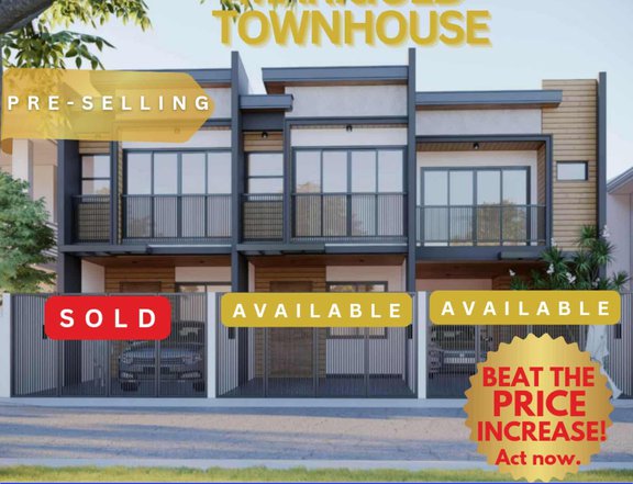 For Sale 4-bedroom Las Pinas Townhouse in Pilar Village - Preselling