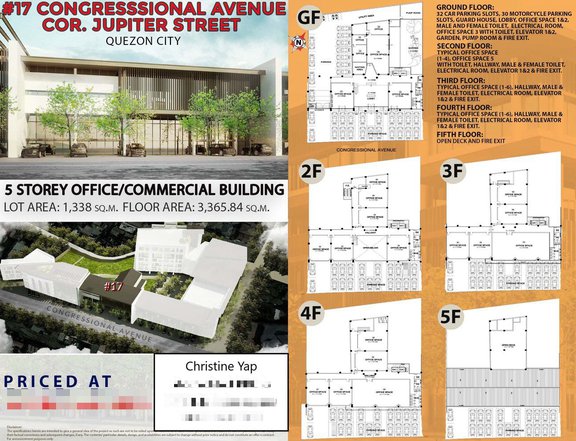 Ready For Occupancy Building or Commercial For Sale in Congressional Avenue Quezon City