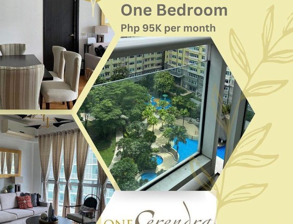 "Prime One-Bedroom Unit for Lease at One Serendra  Experience Luxurious Urban Living" in BGC.