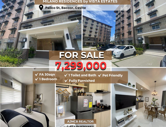 1BR FULLY FURNISHED - BACOOR CAVITE by VISTA ESTATES