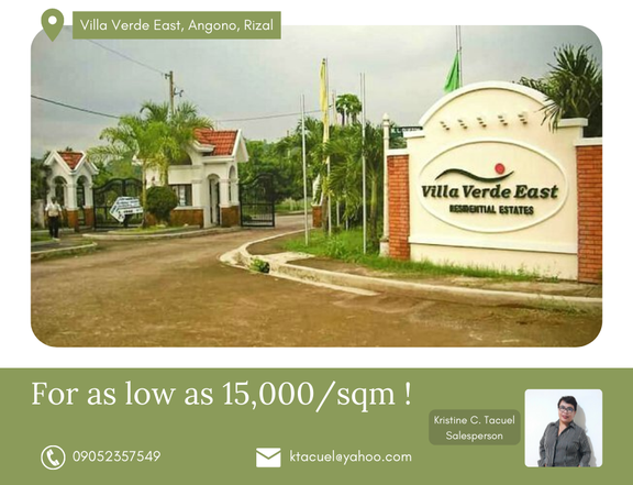 High end residential lot in Antipolo