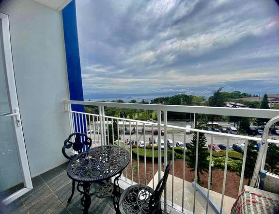 Wind Residences 1 Bedroom Condo For sale 38.98 SQM. Fully Furnished Facing Taal View With Balcony