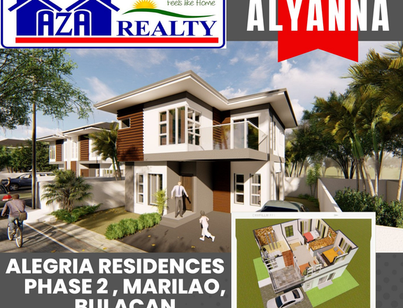 Alyana 4BR Single Detached Alegria Residences Marilao Bulacan