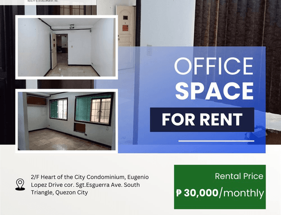 For Rent: Office Space in South Triangle, Quezon City