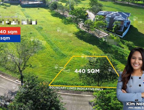 440 sqm Residential Lot For Sale in Mirala Nuvali Santa Rosa Laguna