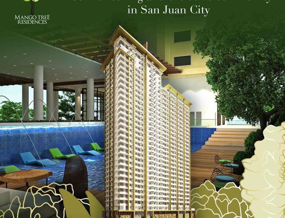 Pre-selling condo in San Juan City 1Bedroom 15K/month only