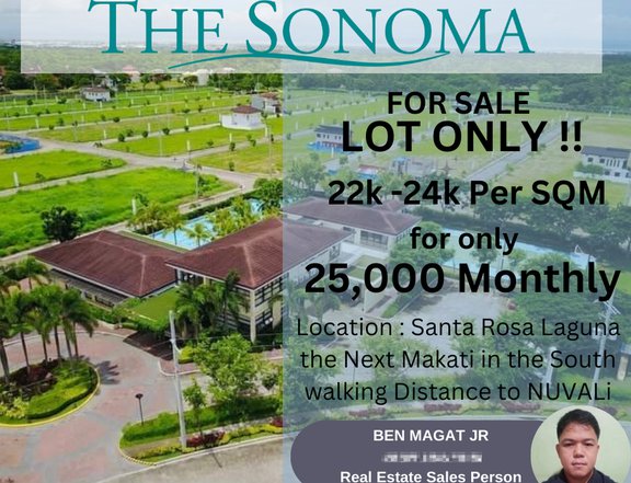 Discounted 406 sqm 24k Per Sqm Lot For Sale in Santa Rosa Laguna
