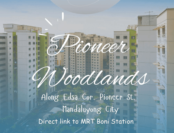 Rent to Own Condo in Mandaluyong PIONEER WOODLANDS free aircon