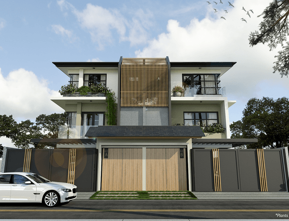 Two premium duplex in Afpovai Taguig 4BR 4 car garage with Elevator