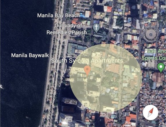 2,937 sqm. Prime Commercial Vacant Lot For Sale in Malate, Manila Near Roxas Boulevard