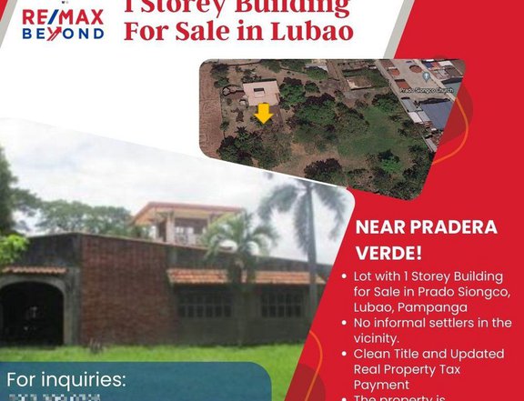 Lot for Sale in Prado Siongco, Lubao, Pampanga  Lot Area: 6,962 sqm