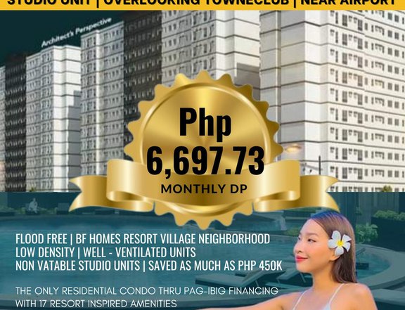 6K Monthly Condo DP in Las Pinas Near NAIA