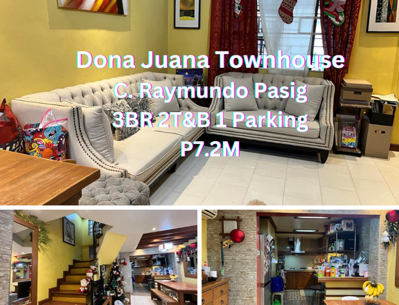 Dona Juana Townhouse 3BR 2 T&B 1 Parking For Sale
