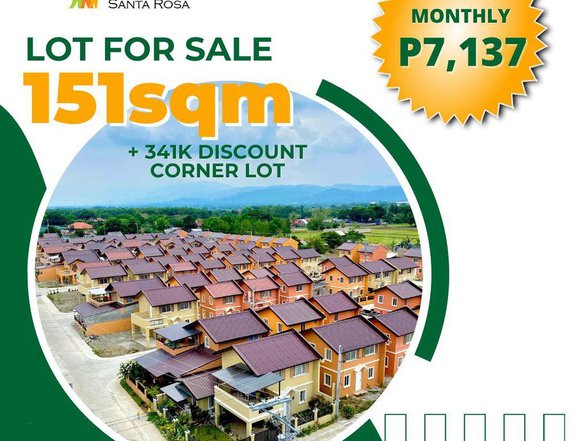 151 sqm Residential Lot For Sale in Santa Rosa Nueva Ecija