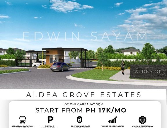 Lot for Sale  in Aldea Grove Estates near Clark Airport Pampanga