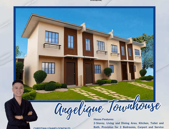 2-Bedroom Townhouse End Unit for Sale in Lumina Homes Tarlac
