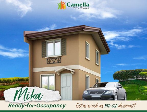 Mika 2 Bedrooms House and Lot in Sto. Tomas, Batangas