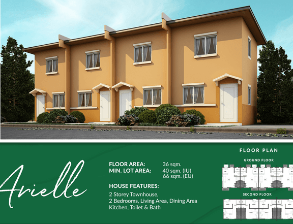 Ready For Occupancy 2-bedroom Townhouse For Sale in Malvar Batangas