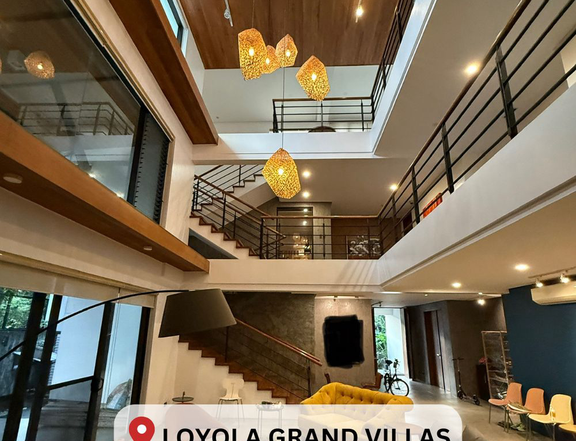 6-Car Parking Garage House for Sale: Loyola Grand Villas, Quezon City