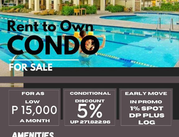 38.40 Sqm 2 Bedroom Unit Condo For Sale in Manila