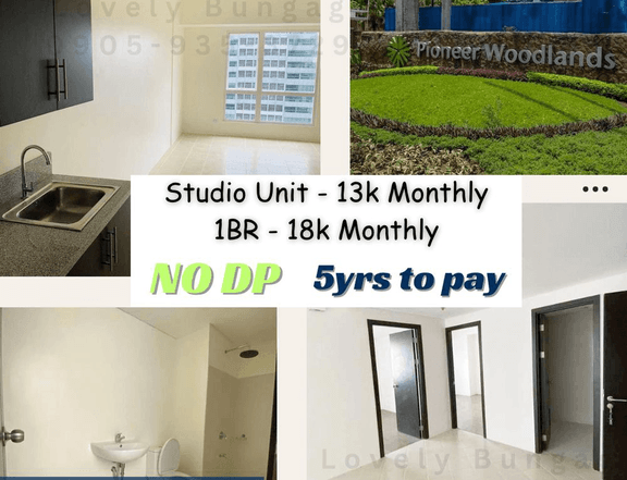 13k Monthly NO SPOT DP - Rent to Own Condo connected to MRT-3 Boni