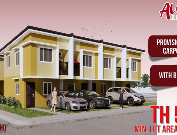 Alora Heights by Borland offers 3-bedroom Townhouse For Sale thru Pag-IBIG in Santa Maria Bulacan