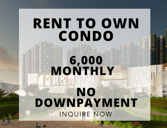Rush For Sale Rent to Own Condo in Pasig City MRT LRT Edsa Ortigas