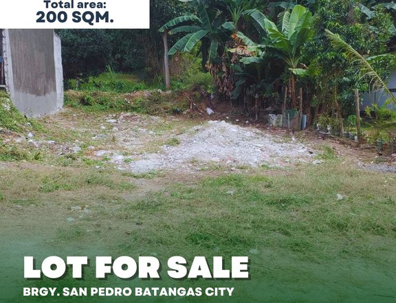 200 sqm Residential Lot For Sale in Batangas City Batangas