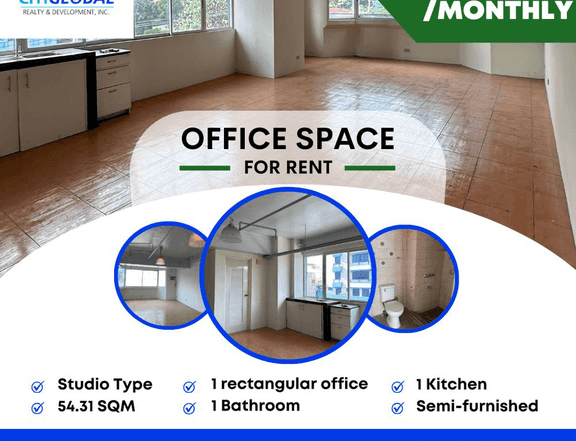 For Rent: Office Space in South Triangle, Quezon City