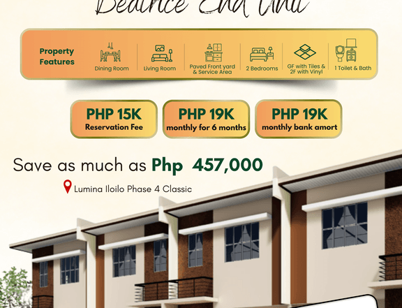 Ready For Occupancy 2-bedroom Townhouse For Sale in Oton Iloilo Move-in Promo 5% DP Bank Home Loan