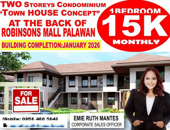 2 Storeys Condominium Townhouse Concept in Puerto Princesa Palawan