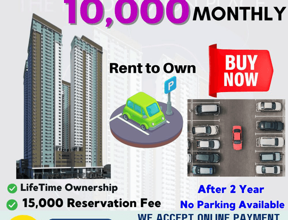10K Monthly Parking The Paddington place 12.50 sqm Mandaluyong City