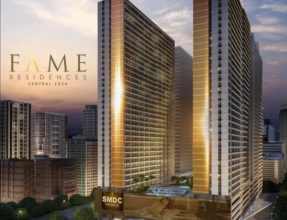RFO 1-bedroom Unit Residential Condo Unit for Sale in SMDC Fame Residences in Mandaluyong City