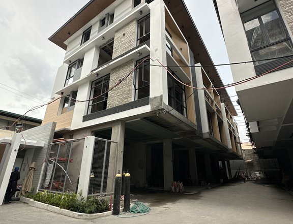 Fully-finished Brand New Townhouse For Sale near Banawe Quezon City