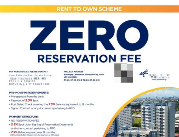 Ready For Occupancy 28.90 sqm 1-bedroom Condo For Sale in Mandaue Cebu