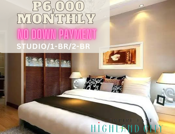 STUDIO 6K MONTHLY Condo in EAST! PRE-SELLING INVESTMENT - NO SPOT DP