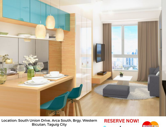 studio unit for sale at Taguig city