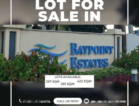 297 sqm Residential Lot For Sale in kawit Cavite Baypoint Estate