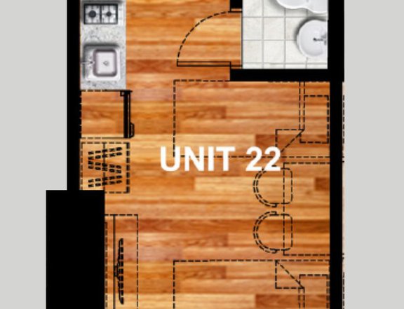 Studio Unit at Plumeria Heights by Vista Land - CRS0259