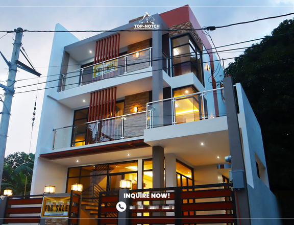 6-Rooms Single Attached 3-Storey House & Lot in General Trias