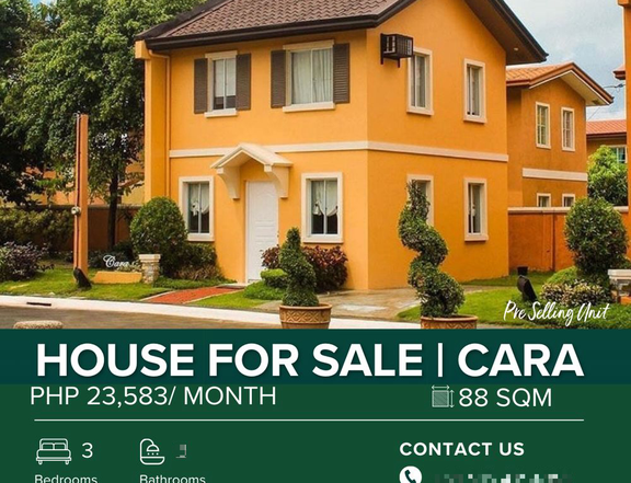 88 Sqm House For Sale: CARA Model NRFO in Camella Subic Alta