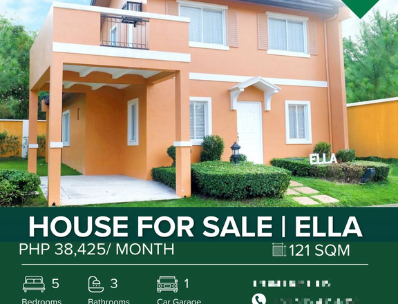 121 Sqm House For Sale: Ella NRFO in Camella Baliwag