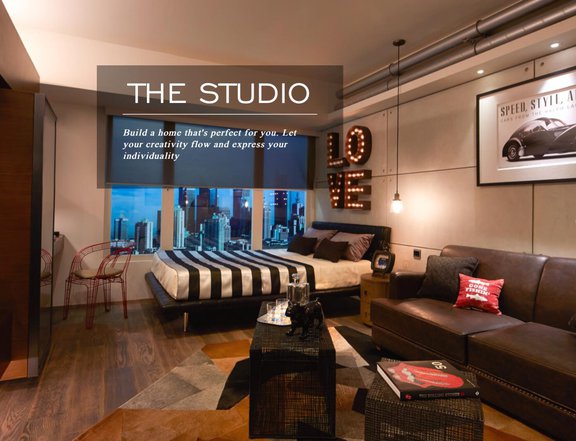 The Rise Makati Studio Unit For Sale in Makati