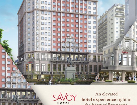 Savoy Hotel Capital Town Pampanga|Worry free investment|18,000/month